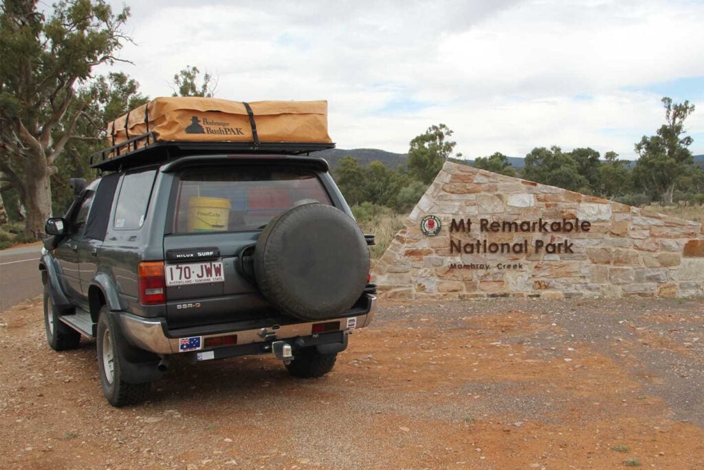 4x4 trip to Mambray Creek Mt Remarkable NP