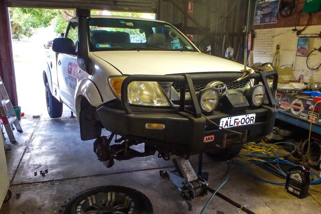 Glenn Torrens’ Toyota HiLux
