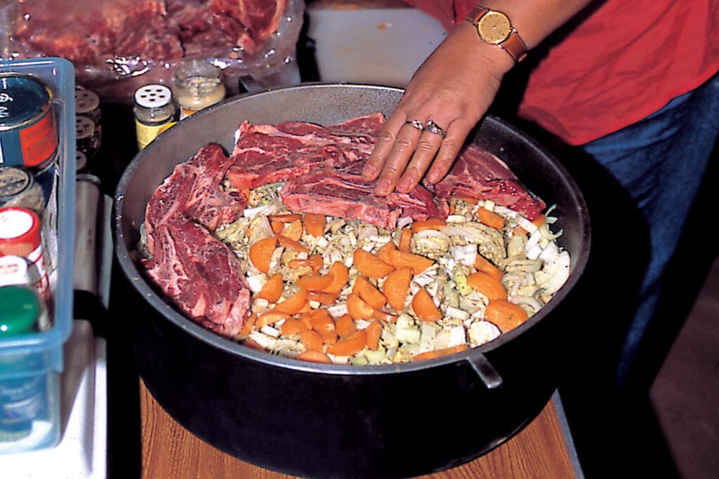 One Pot Lamb Boulangere recipe main
