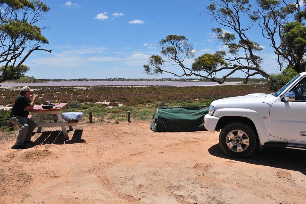 4x4 trip to the Pink Lakes Vic