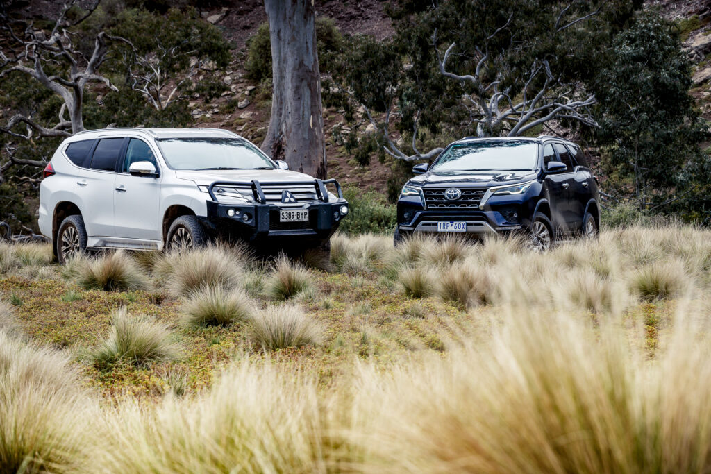 Pajero Sport versus Fortuner