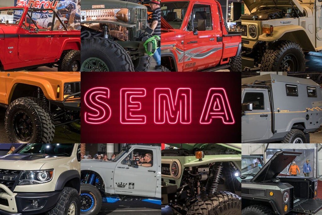 top 10 sema show trucks