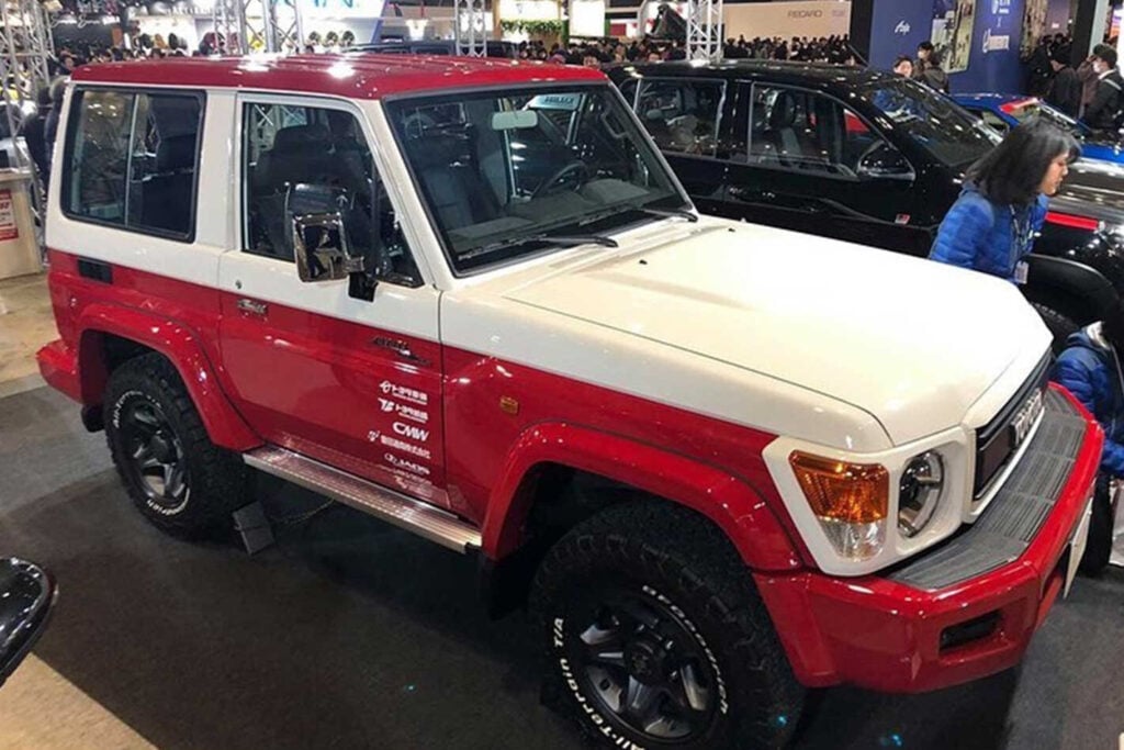 Toyota Land Cruiser 70 concept Tokyo Auto Salon 2020
