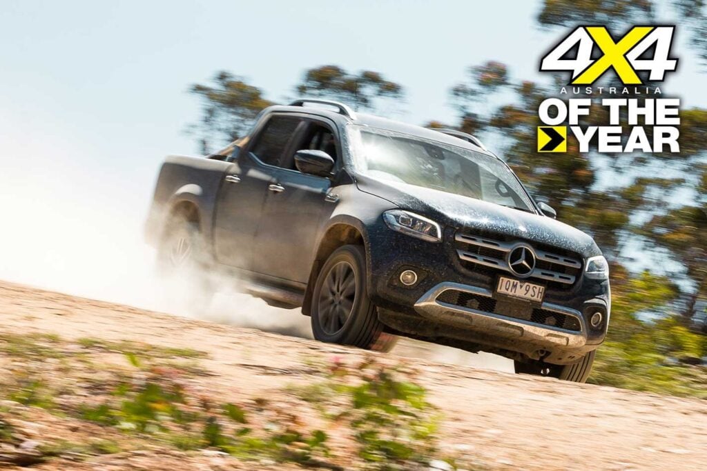 2020 4X4 Of The Year Mercedes-Benz X350d Power