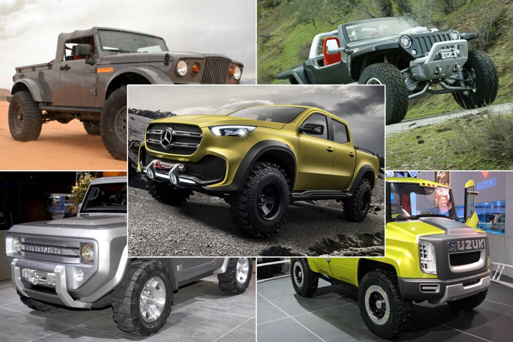 Top 5 concept 4x4 vehicles