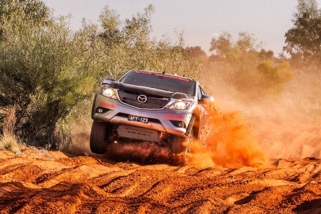 Mazda BT-50 conquers Finke Desert Race
