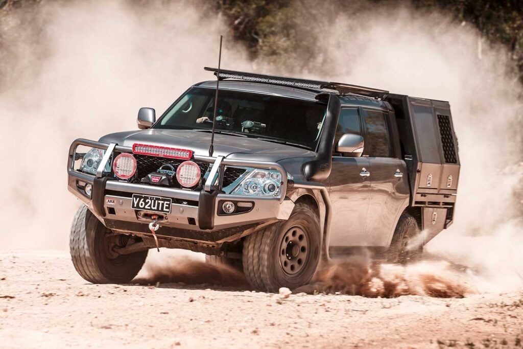 Custom Nissan Y62 Patrol dual cab ute review