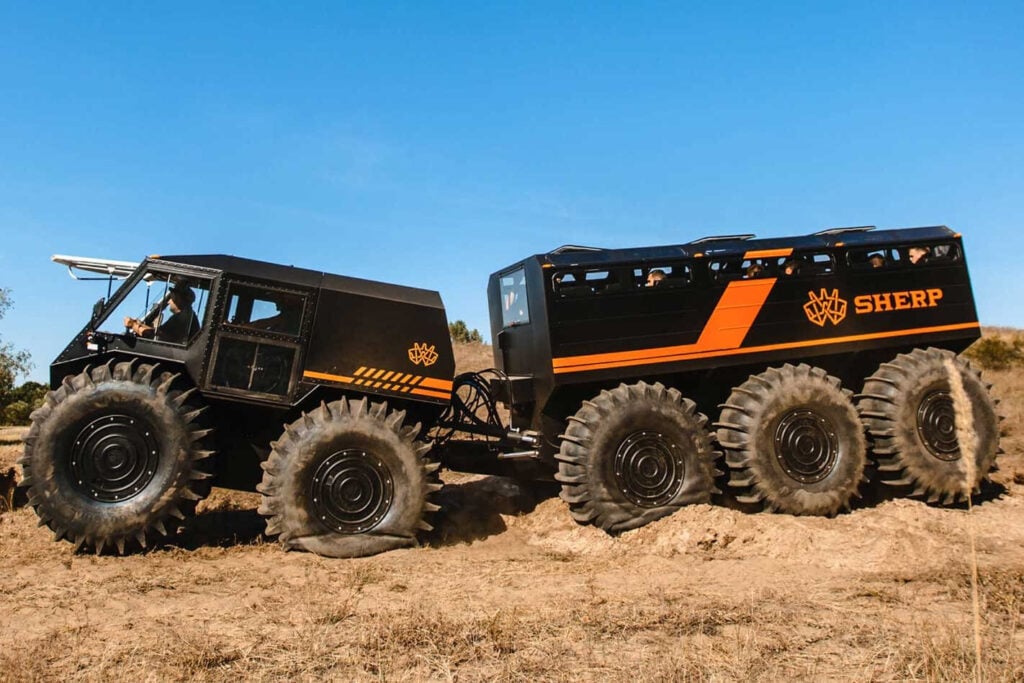 SHERP the Ark amphibious ATV