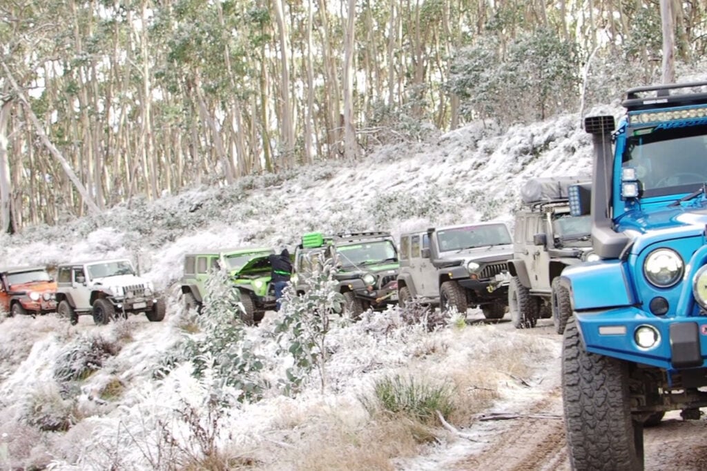 Aussie JK Experience snow