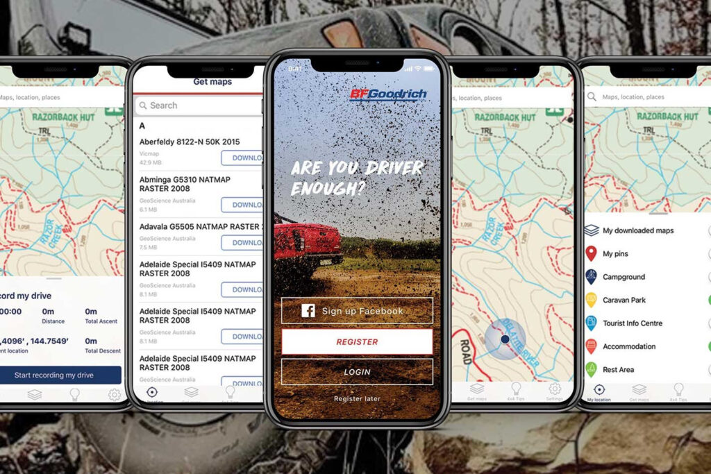 BFGoodrich free Off Road Escape app