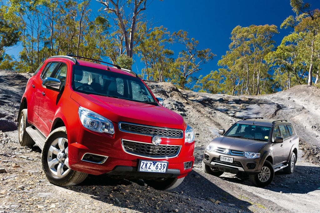 2014 Holden Colorado 7 LTZ vs 2014 Mitsubishi Challenger