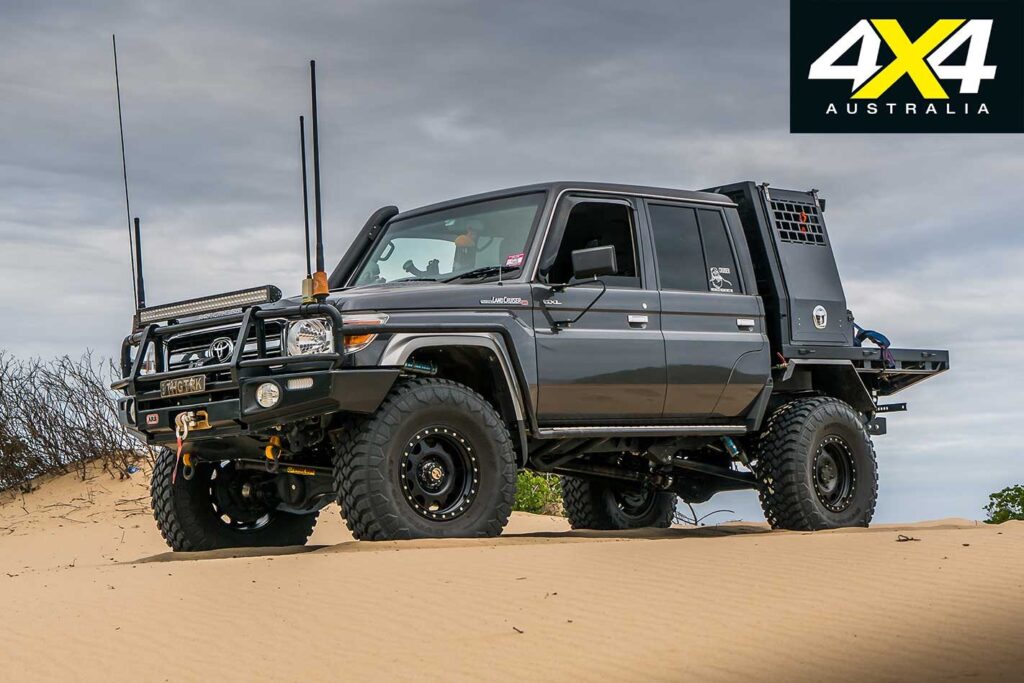 Custom 4x4 Toyota LC79 Thug Truck