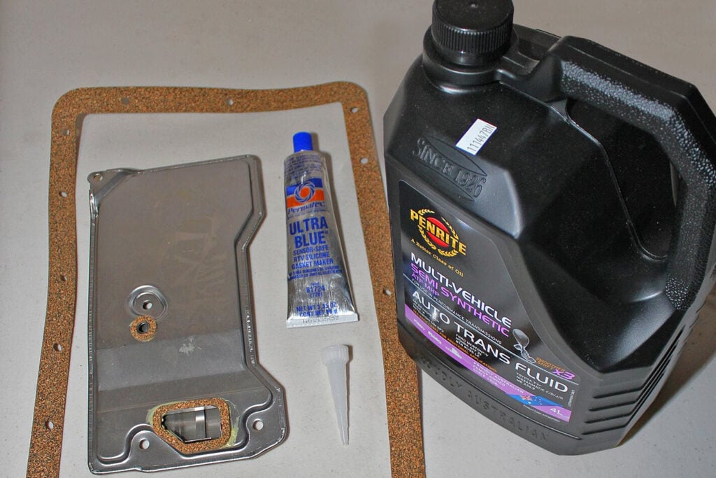 How to change auto transmission oil main