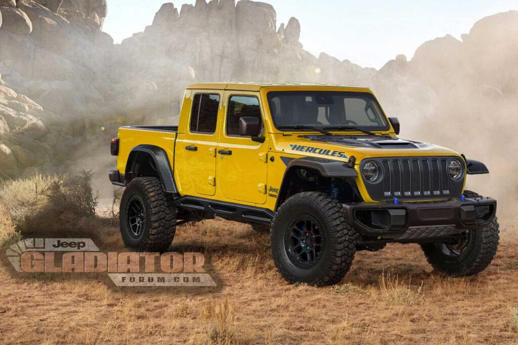 Jeep Gladiator Hercules rumoured