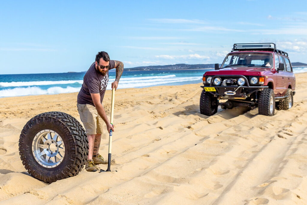 Recovery guide: Spare Tyre Ground Anchor
