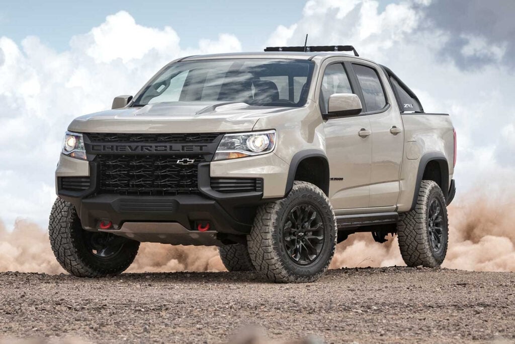 2021 Chevrolet Colorado ZR2 revealed SEMA debut