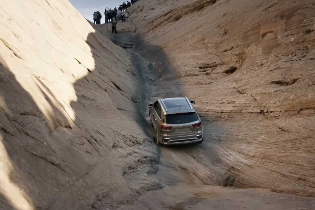 Kia Sorento tackles Hells Gate