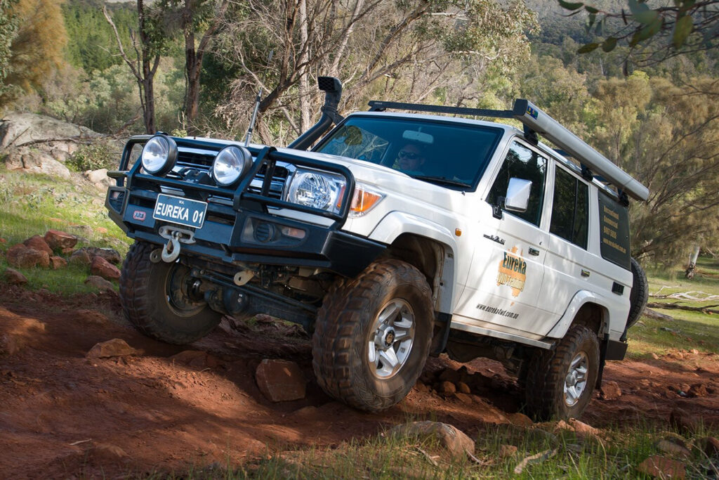 2010 Toyota Land Cruiser 76 Series hillclimb main