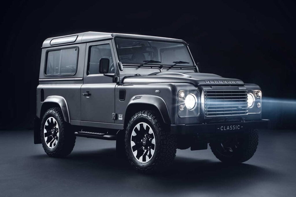 Land Rover Classic Works V8 upgrade older Defenders