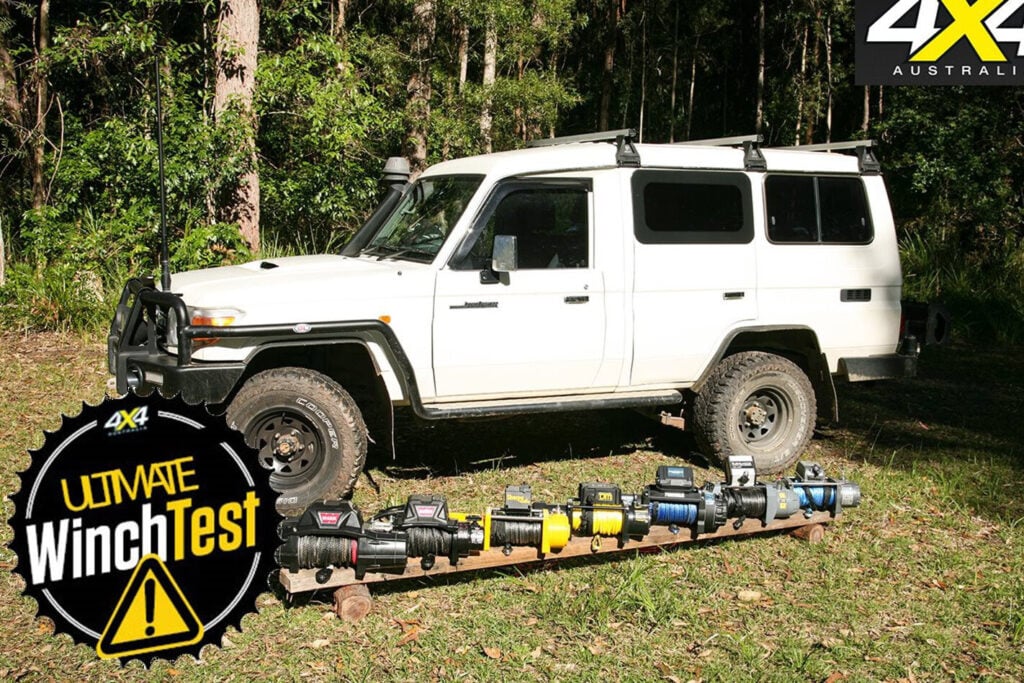 12 volt winch test