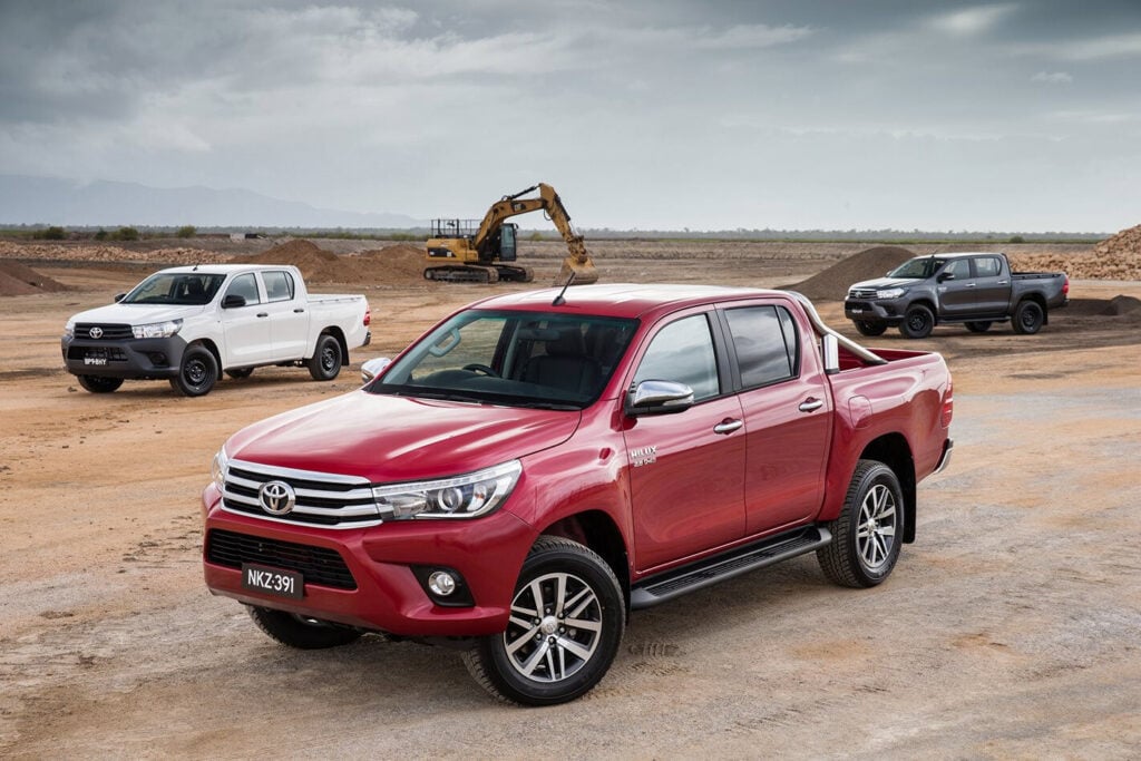 2016 Hilux equipment