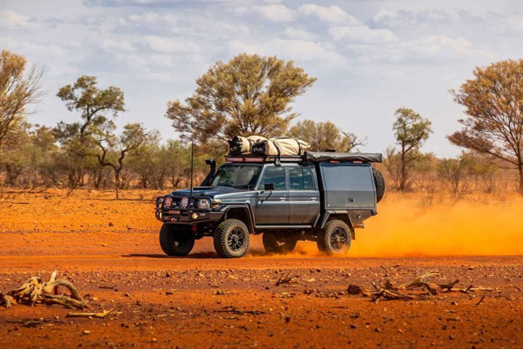Mike Ellem 79 Series dual-cab Toyota Land Cruiser