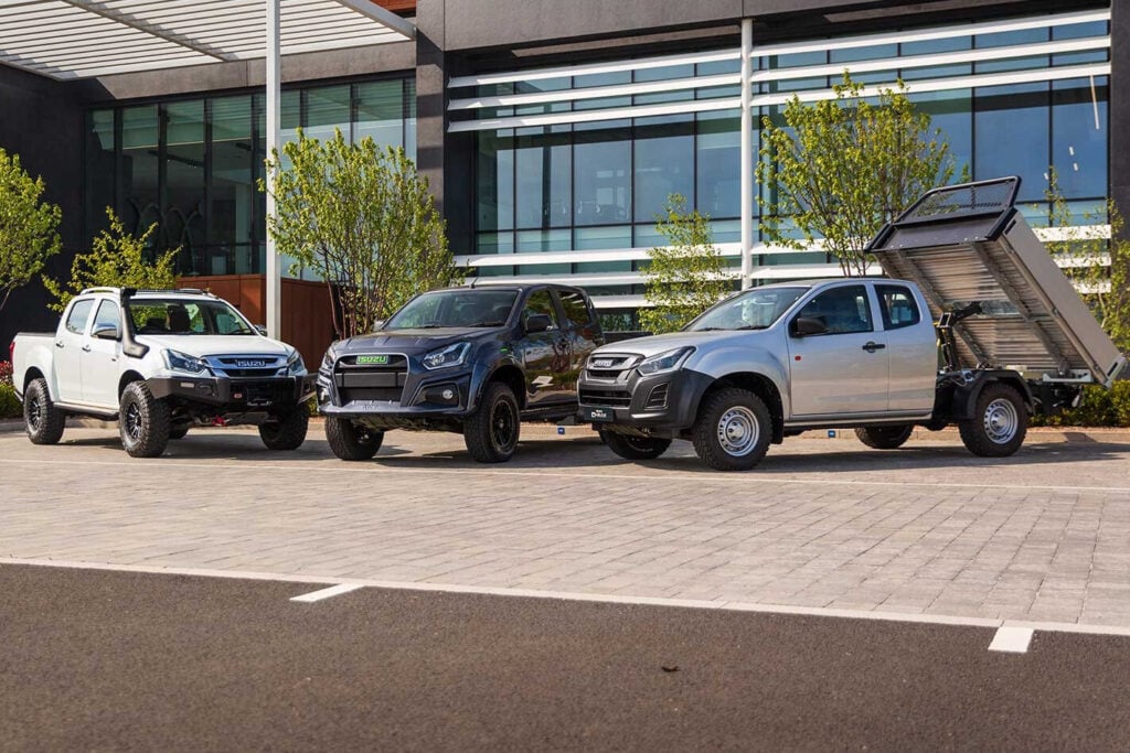 Isuzu UK D-Max Australian accessories