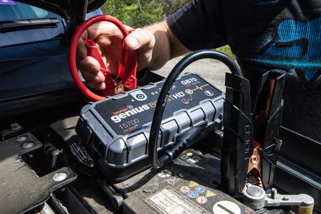 NOCO GB70 jump starter pack 4x4 product test
