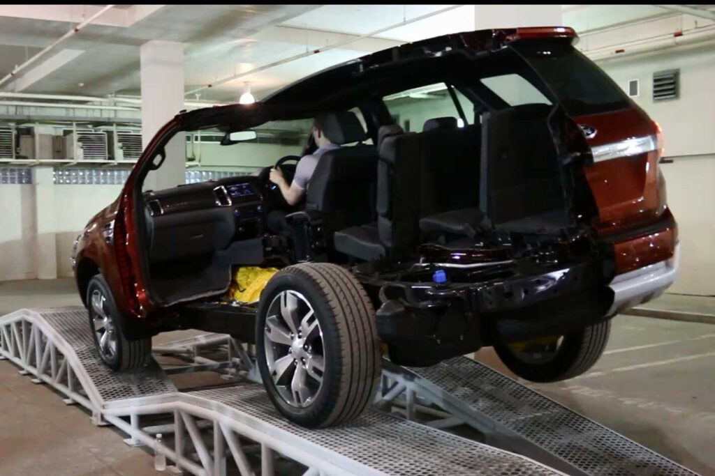 The new Ford Everest 4x4 SUV