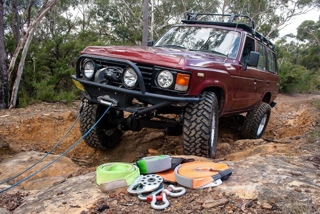 How to: Double line pull winching