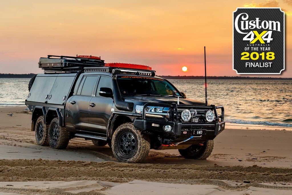 2018 Custom 4x4 of the Year finalist 6x6 Toyota LandCruiser 200 Series
