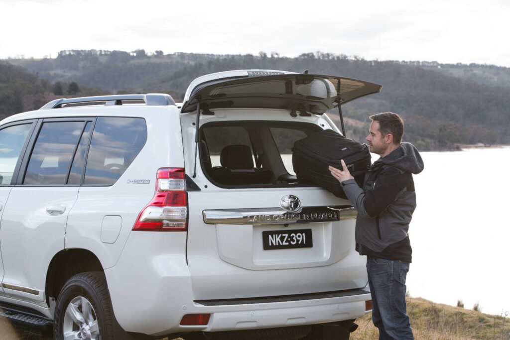 Prado rear-end