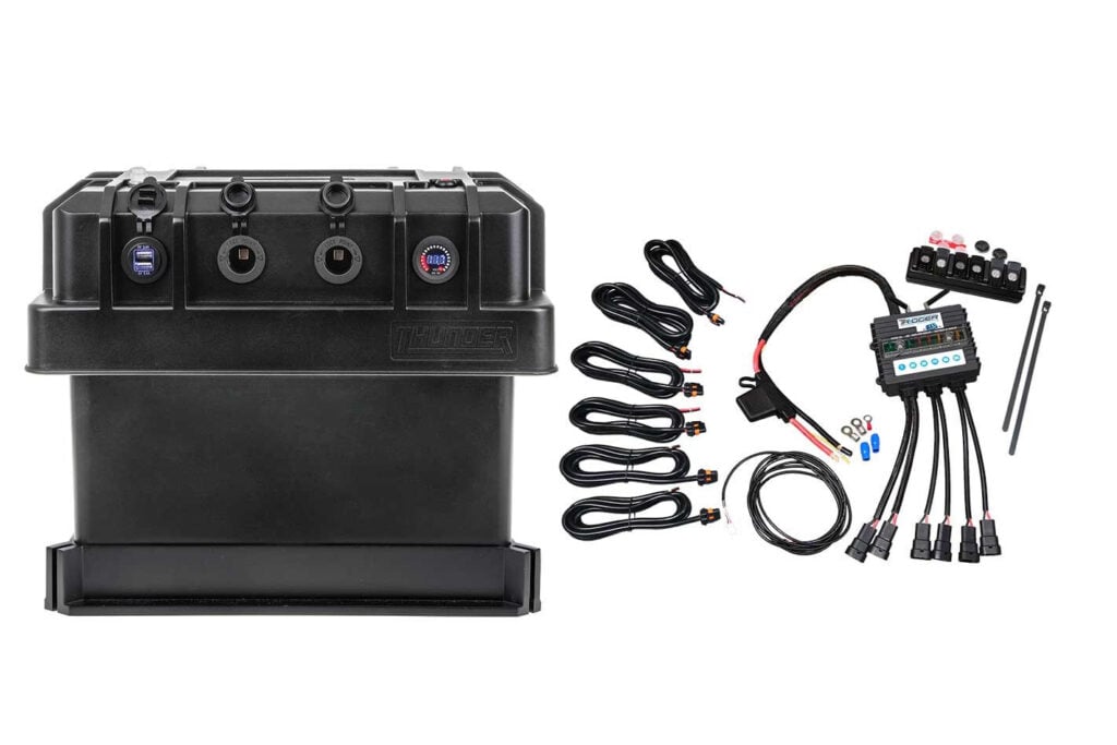 New 4x4 gear Thunder battery box Trigger Six Shooter