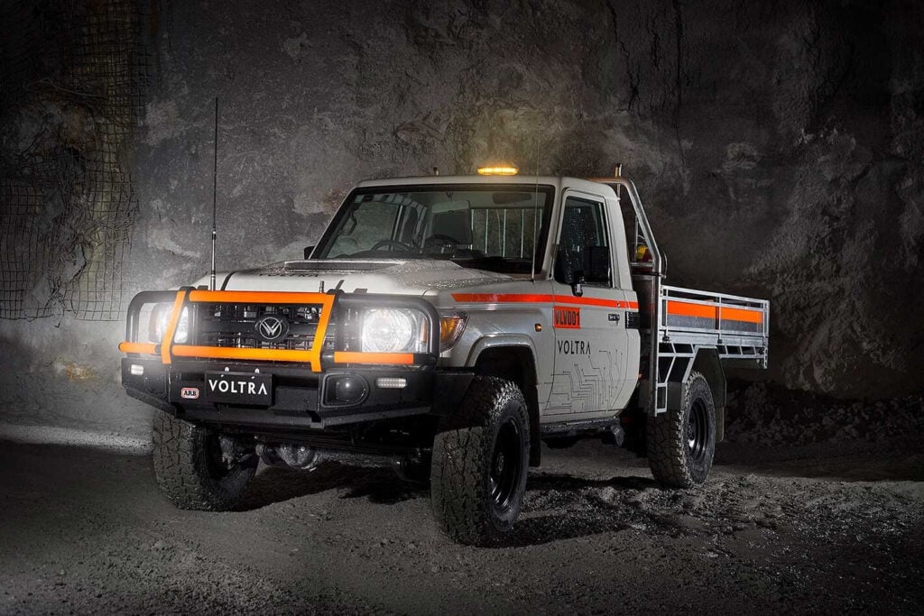 All-electric Voltra eCruiser cut emissions mining sites