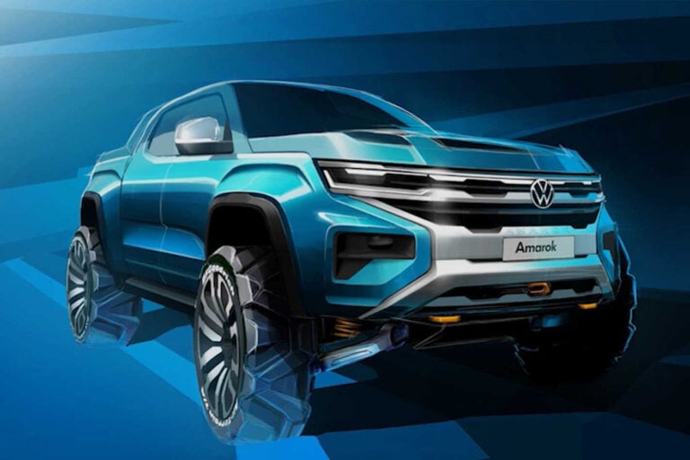 Second-generation Volkswagen Amarok sketch teased