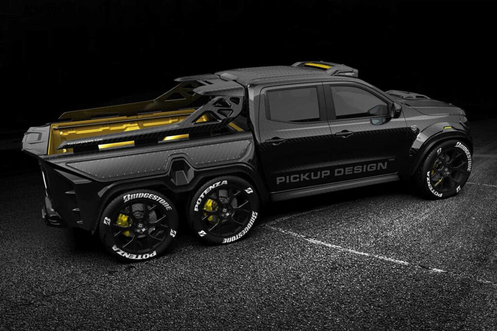 Carlex Design Mercedes-Benz X-Class 6x6 track safety ute