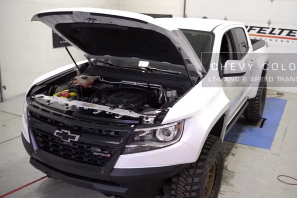 Chevrolet Colorado ZR2 supercharged V8 swap