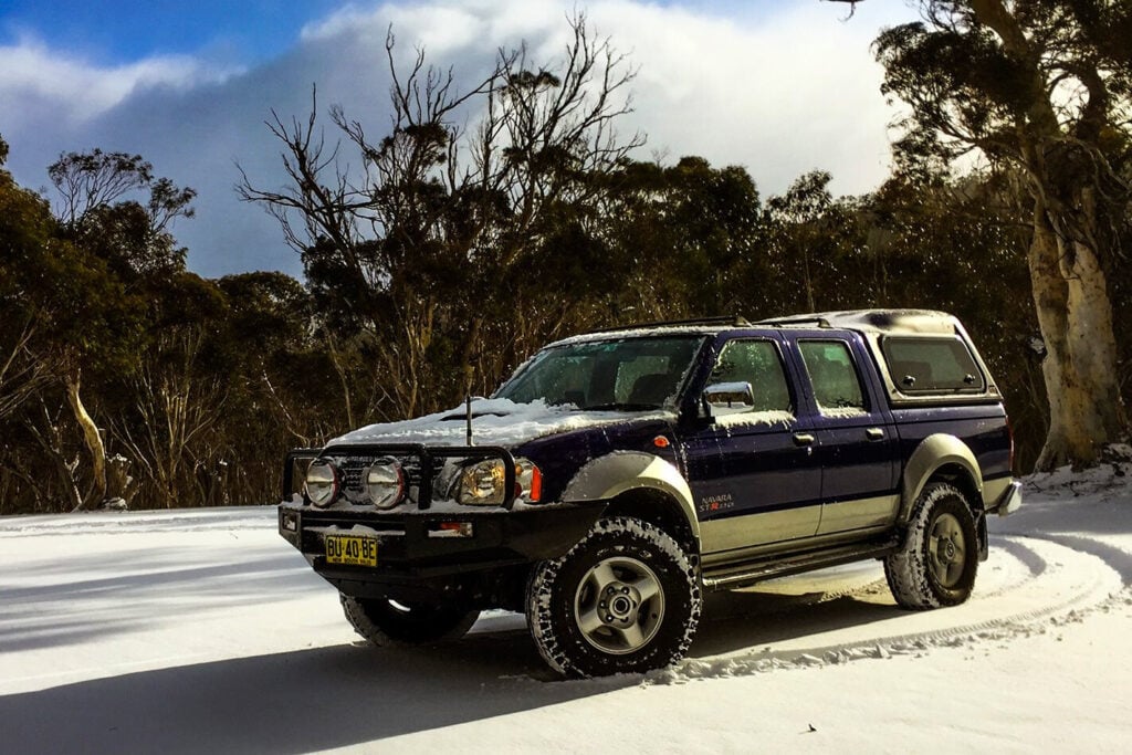 Nissan Navara tackles the snow-capped Alpine regions