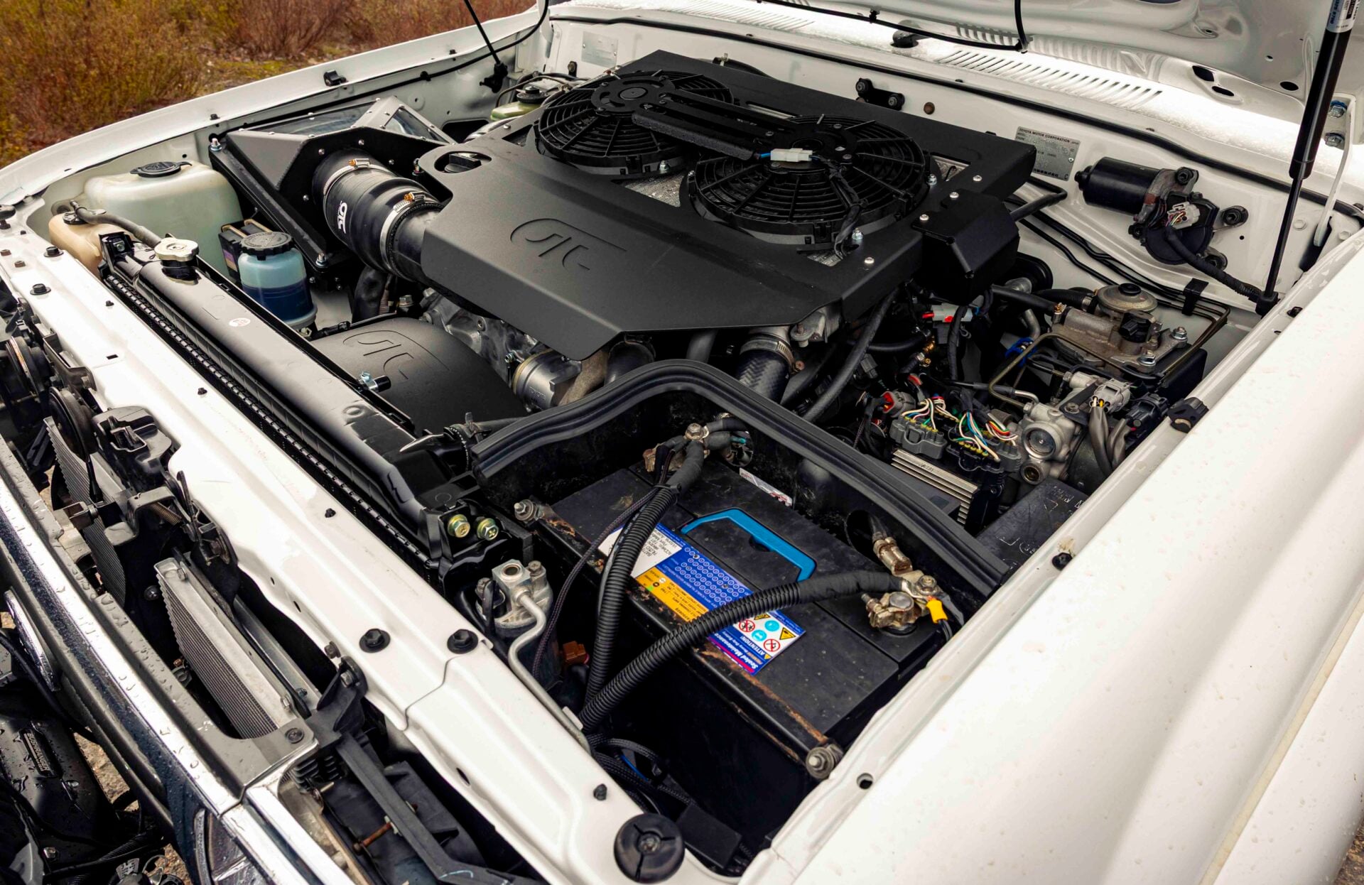 Classic LandCruiser 80 Series transformed into a V8-powered farm truck